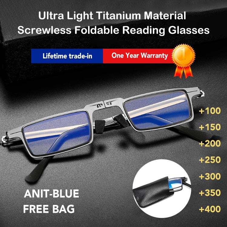 HOT SALE! Ultra Light Titanium Reading Glasses