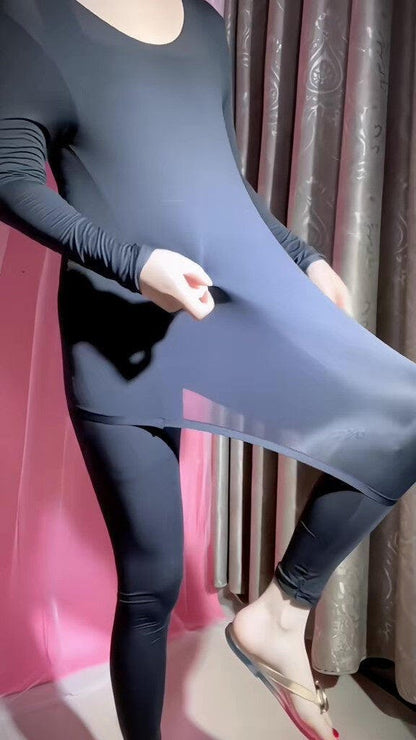 🔥HOT SALE 49% OFF - 2024 New Self-heating Thermal Clothing] Ultra Thin Thermal Underwear Shirt for Women
