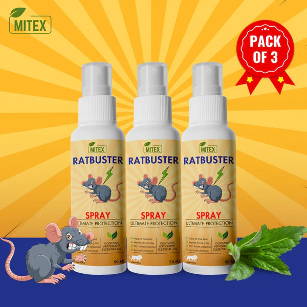 Rat Buster Spray Prevents Rat Attacks