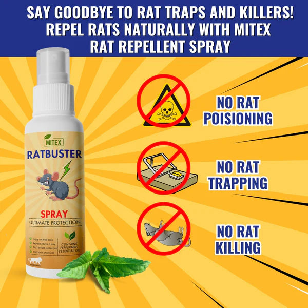 Rat Buster Spray Prevents Rat Attacks