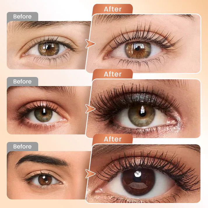 🎁Buy 1 Get 1 FREE!✨Waterproof Fiber Mascara – Intense Length, Curl & Clump-Free Volume All Day🌟