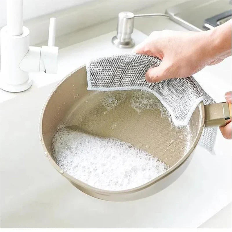 Multifunctional Non-scratch Wire Dishcloth (50% Discount )