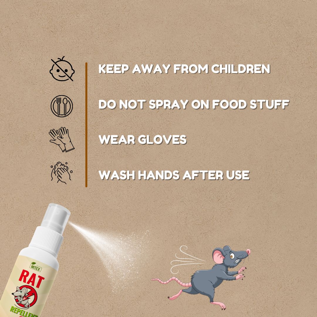 Rat Buster Spray Prevents Rat Attacks
