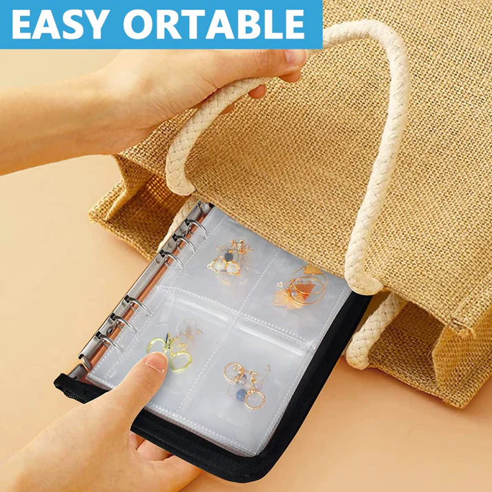 Transparent Jewelry Storage Book