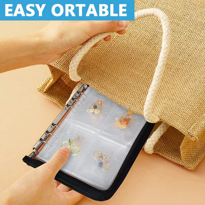 Transparent Jewelry Storage Book