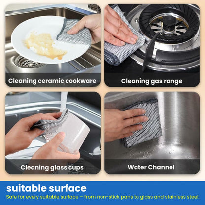 Multifunctional Non-scratch Wire Dishcloth (50% Discount )