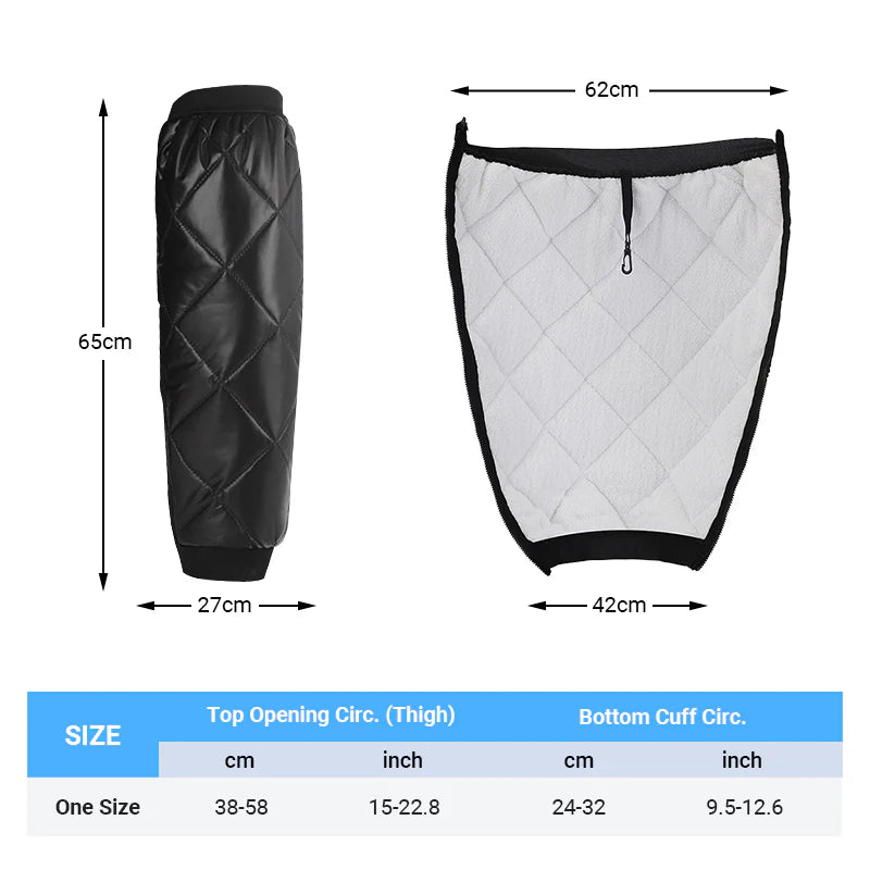 Today's 50% Off Sale🔥Waterproof Zipper Fleece-Lined Leg Warmers