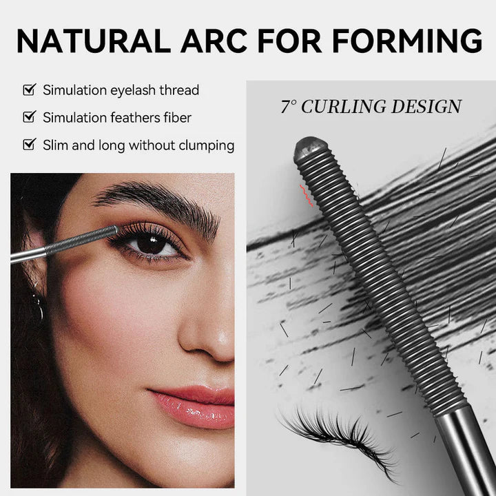 🎁Buy 1 Get 1 FREE!✨Waterproof Fiber Mascara – Intense Length, Curl & Clump-Free Volume All Day🌟