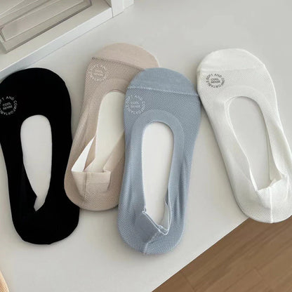 🔥Ultra Thin Liner Socks Non Slip ComBed Cotton No Show Socks