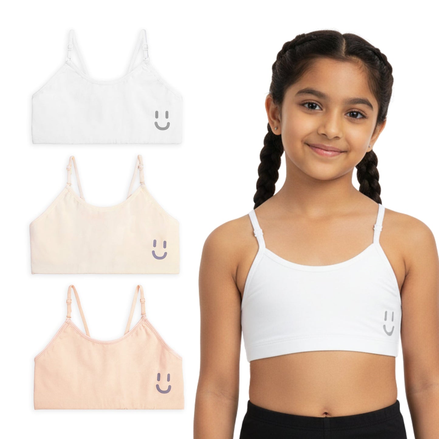 Dream Big 3-Pack Training Bras