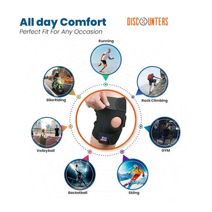 ✨Buy 1 Get 1 Free✨ Adjustable Knee Cap Support
