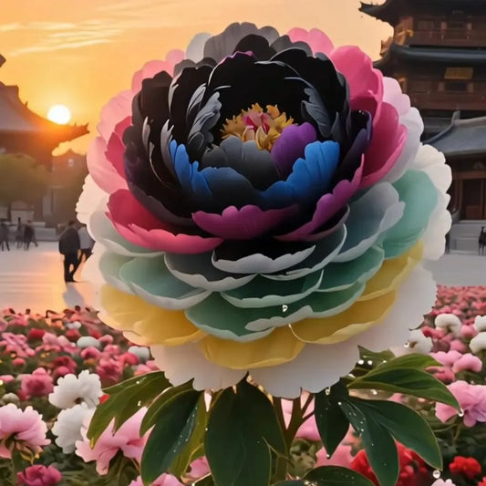 🌸 Premium Colorful Peony King Seeds – The Royal Jewel of the Garden! 🌸