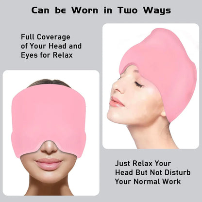 Migraine & Headache Relief Cap – Hot & Cold Therapy Hat