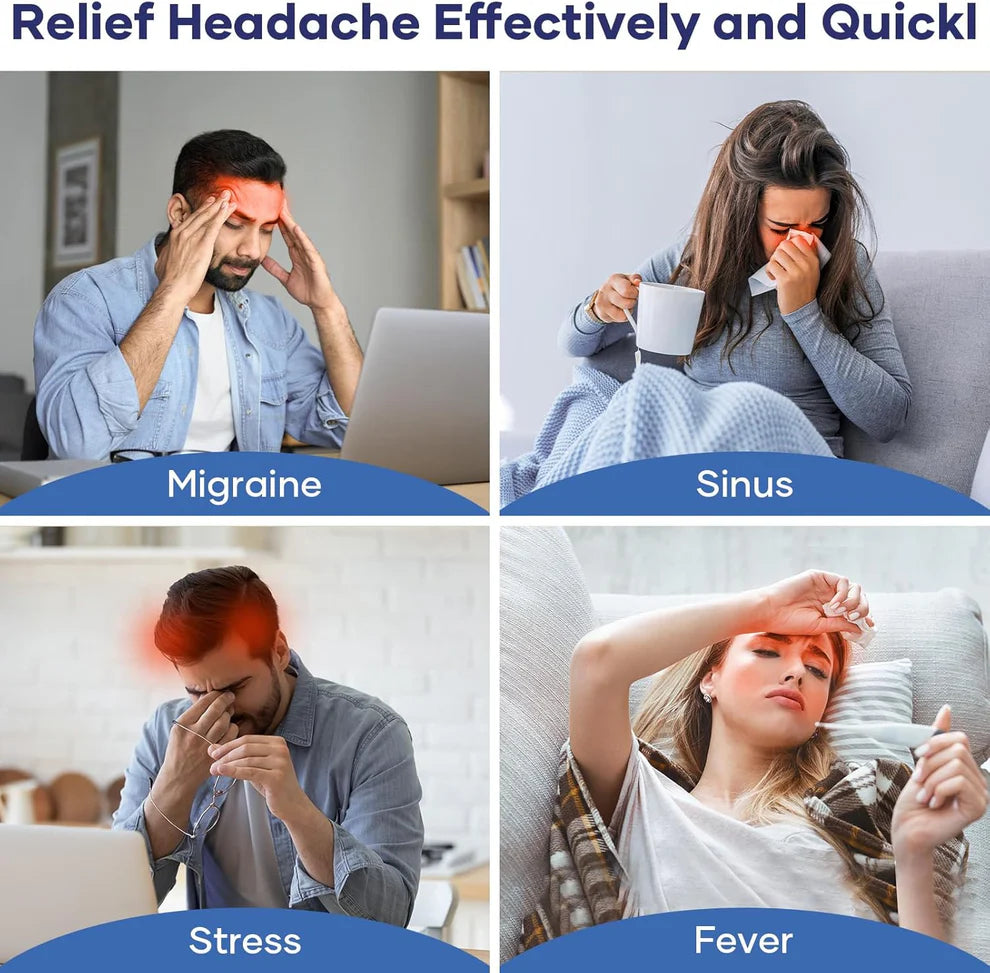 Migraine & Headache Relief Cap – Hot & Cold Therapy Hat