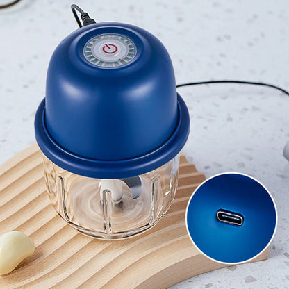 Cordless Mini Electric Food Chopper for Meat, Garlic & Baby Food