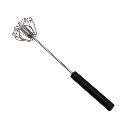🔥Stainless Steel Semi-Automatic Hand Egg Beater